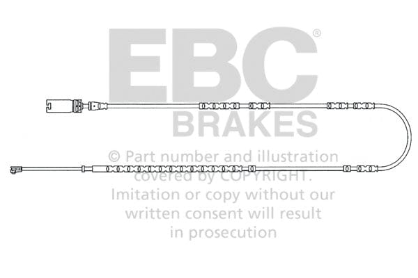 EBC Rear Wear Leads | 2013-2015 BMW X1 2.0L Turbo (28I)