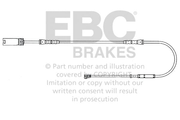 EBC Front Wear Leads | 2010-2013 BMW 128 3.0L