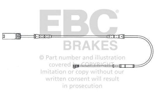 EBC Front Wear Leads | 2010-2013 BMW 128 3.0L