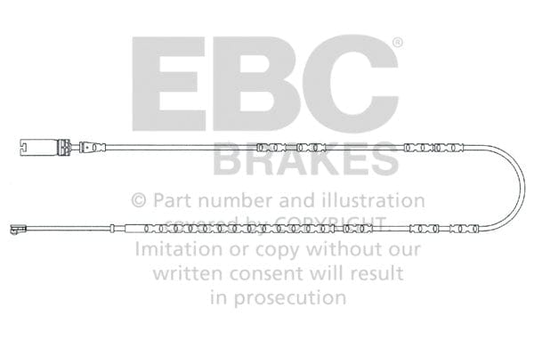 EBC Rear Wear Leads | 2010-2013 BMW 128 3.0L
