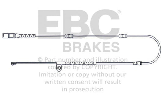 EBC Front Wear Leads | 2010-2014 BMW X5 4.4L Twin Turbo