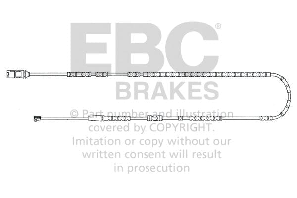 EBC Rear Wear Leads | 2010-2016 BMW Z4 3.0L (E89)