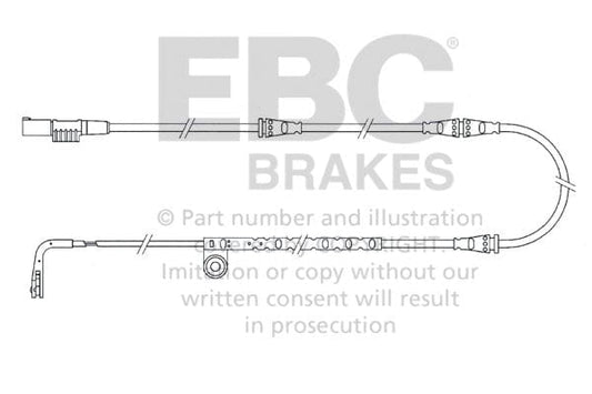 EBC Front Wear Leads | 2005-2006 Land Rover Range Rover Sport 4.4L