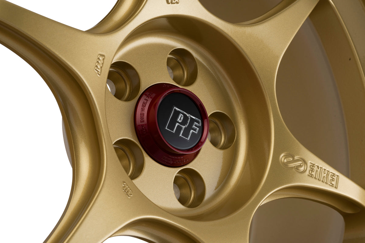 Enkei PF06 Gold | 17x7.5" +45mm | 5x114.3mm Wheel