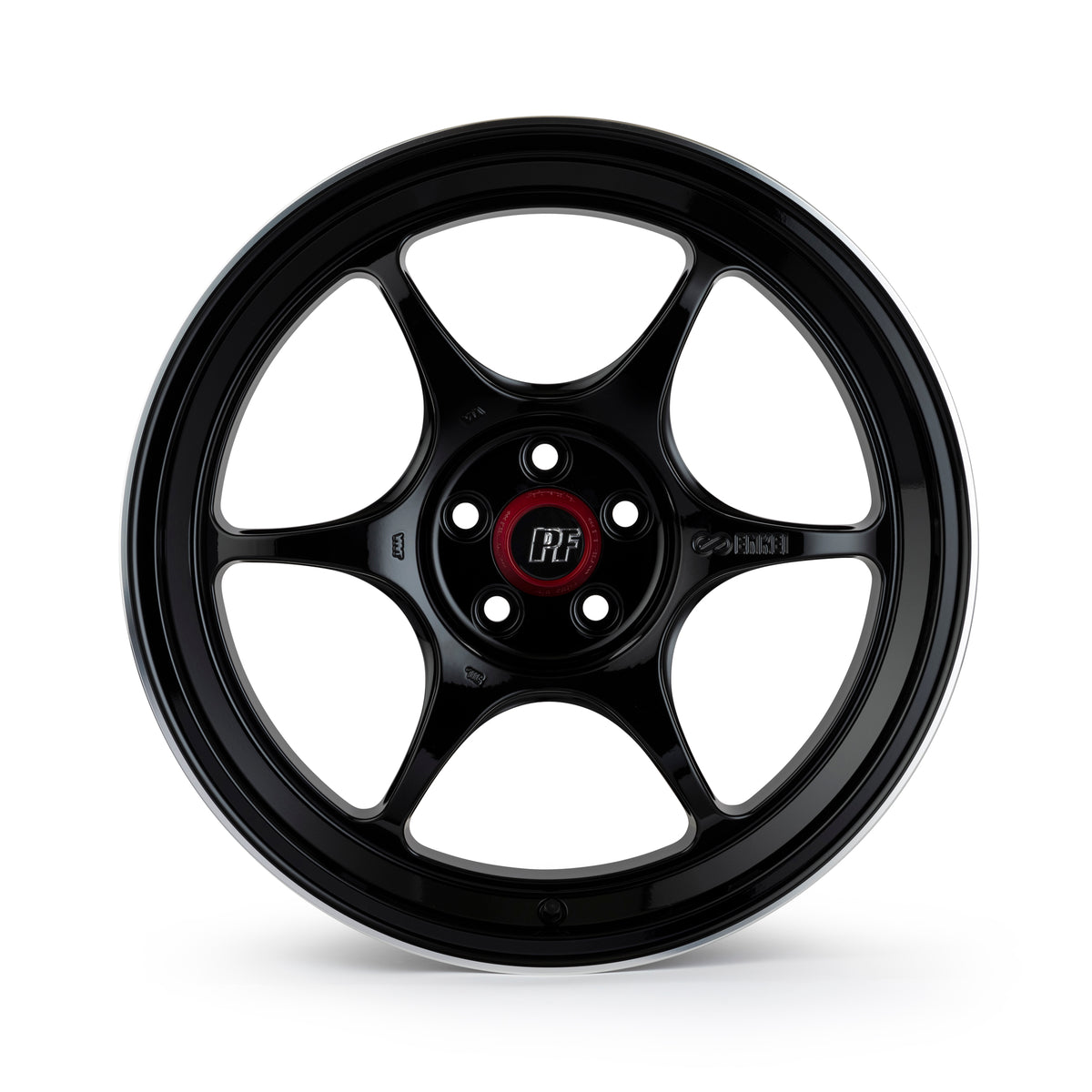 Enkei PF06 Black Machined | 19x9" +40mm | 5x114.3mm Wheel