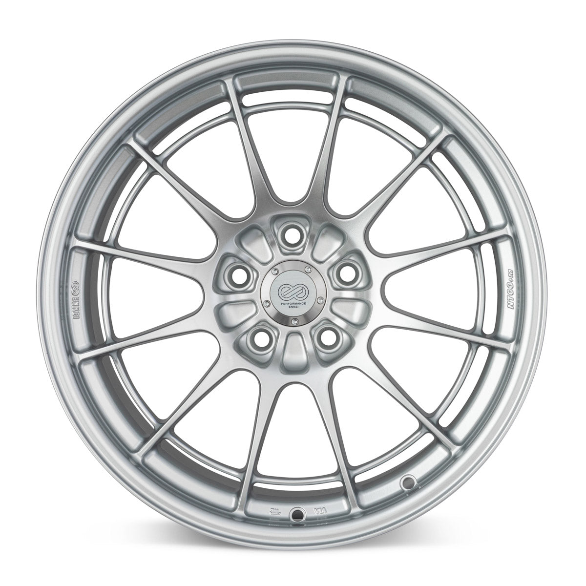 NT03+M - Enkei NT03+M Racing Wheel Spider Wheel Silver