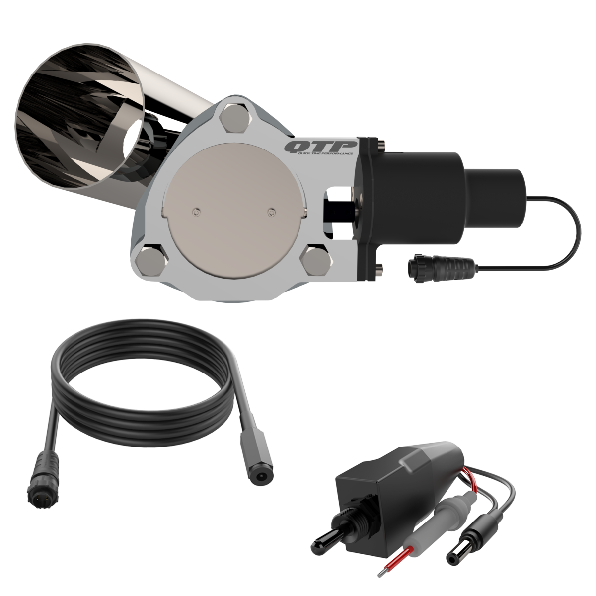 Quick Time Performance Electric 3.5 Inch Exhaust Cutouts
