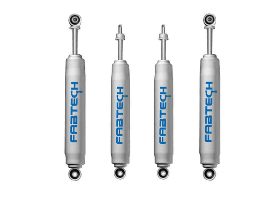 Fabtech Performance Gas Shocks Set w/6" lift - 2001-2010 GMC Sierra 2500 HD 4WD RWD
