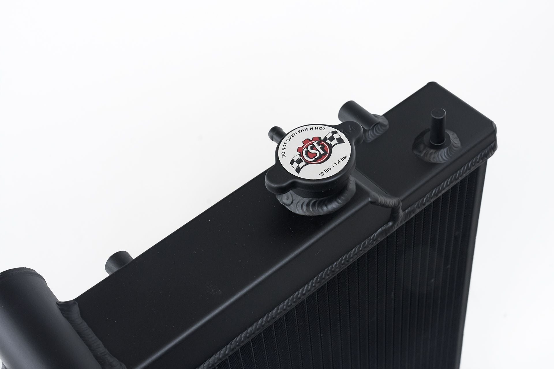 CSF High Performance Cooling Radiator (black) | SUBARU WRX STI (MT/CTV) 2015-2021