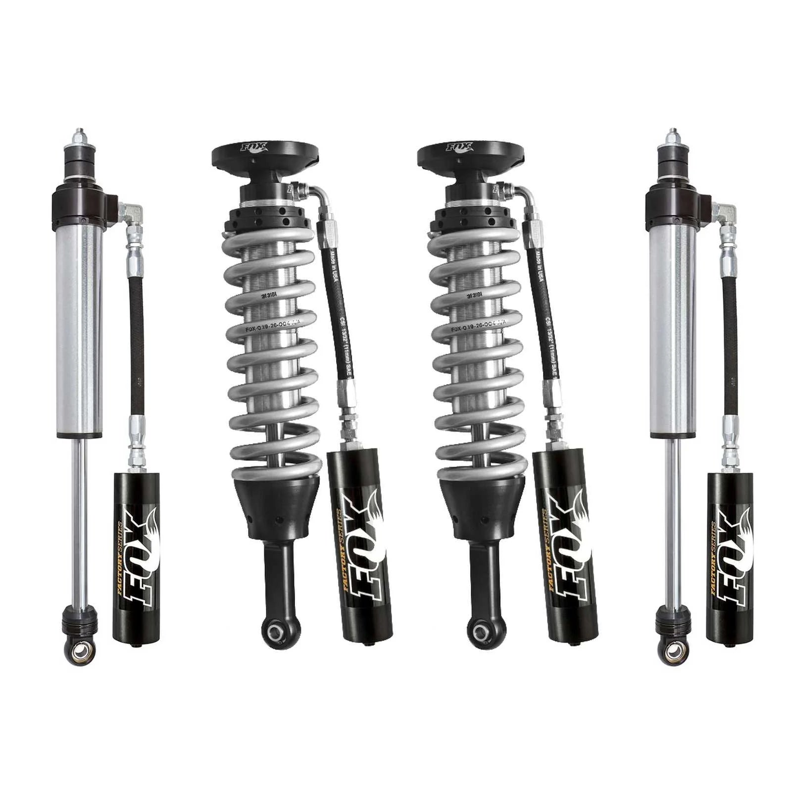 Fox 2.5 Factory Series Coilovers & Shocks w/ Reservoirs Set - 2007-2021 Toyota Tundra 4WD RWD