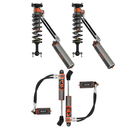 Fox 3.0 Factory Race Series Adjustable Coilover w/ Reservoir + Rear Shocks Set w/3" lift - 2019-2024 GMC Sierra 1500 4WD RWD w/UCA
