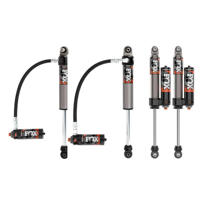 Fox 2.5 Performance Elite Adjustable w/ Reservoir Shocks Set - 2007-2018 Jeep Wrangler JK