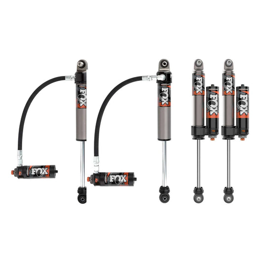 Fox 2.5 Performance Elite Adjustable w/ Reservoir Shocks Set - 2007-2018 Jeep Wrangler JK
