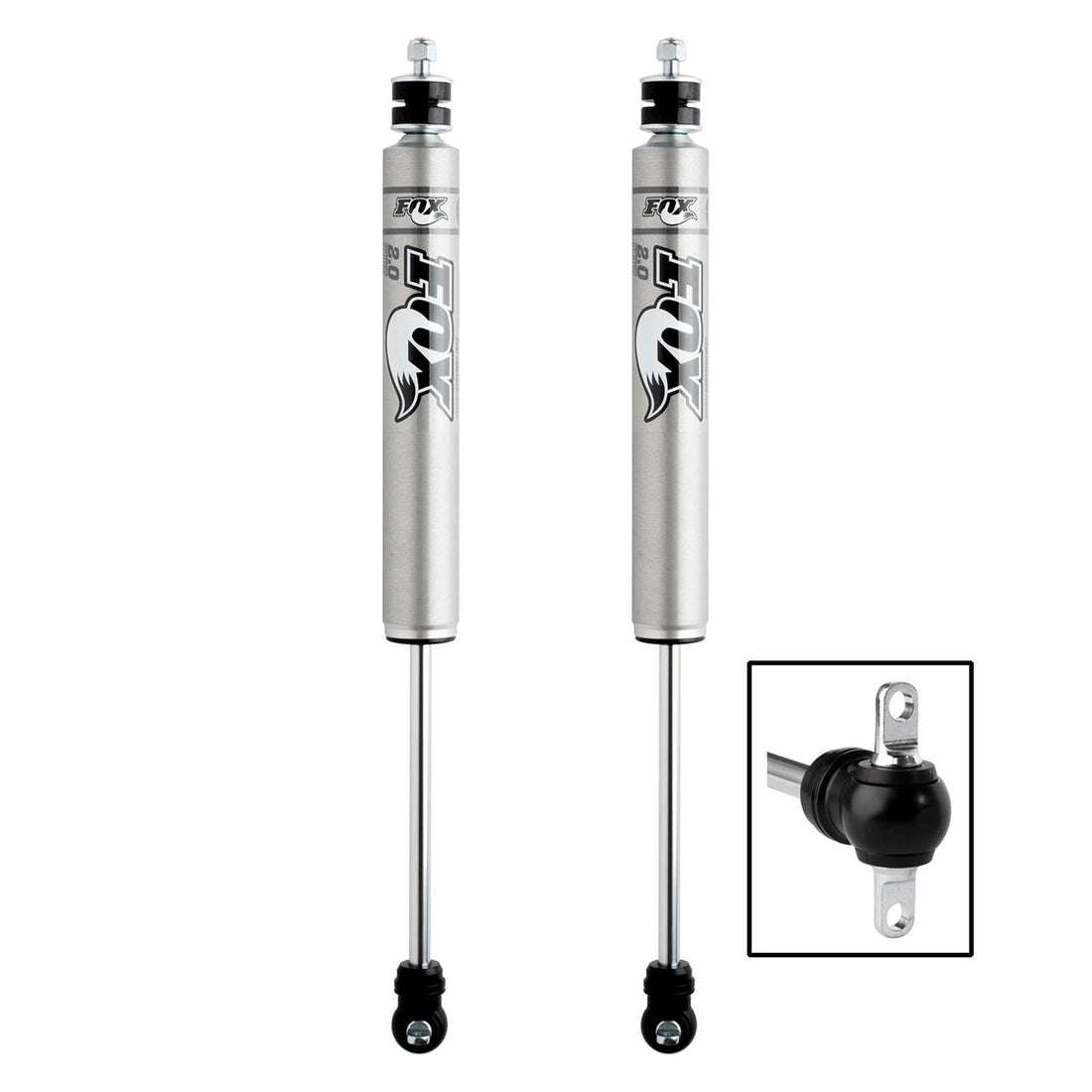 FOX 2.0 Perf Series Shocks Front Pair w/3-4.5" lift - 1996-2006 Jeep Wrangler 4WD TJ LJ