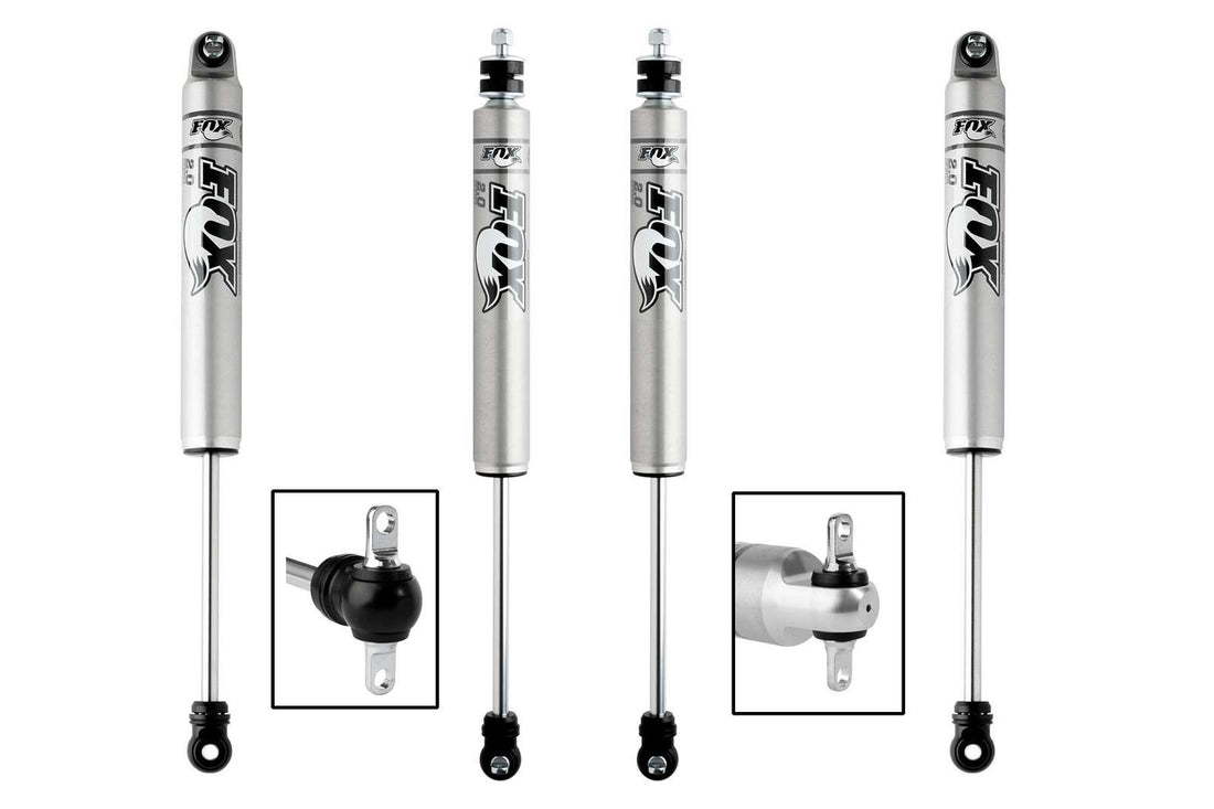 FOX 2.0 Perf Series Shocks Set w/0-1.5" lift - 1993-2004 Jeep Grand Cherokee 4WD RWD WJ ZJ