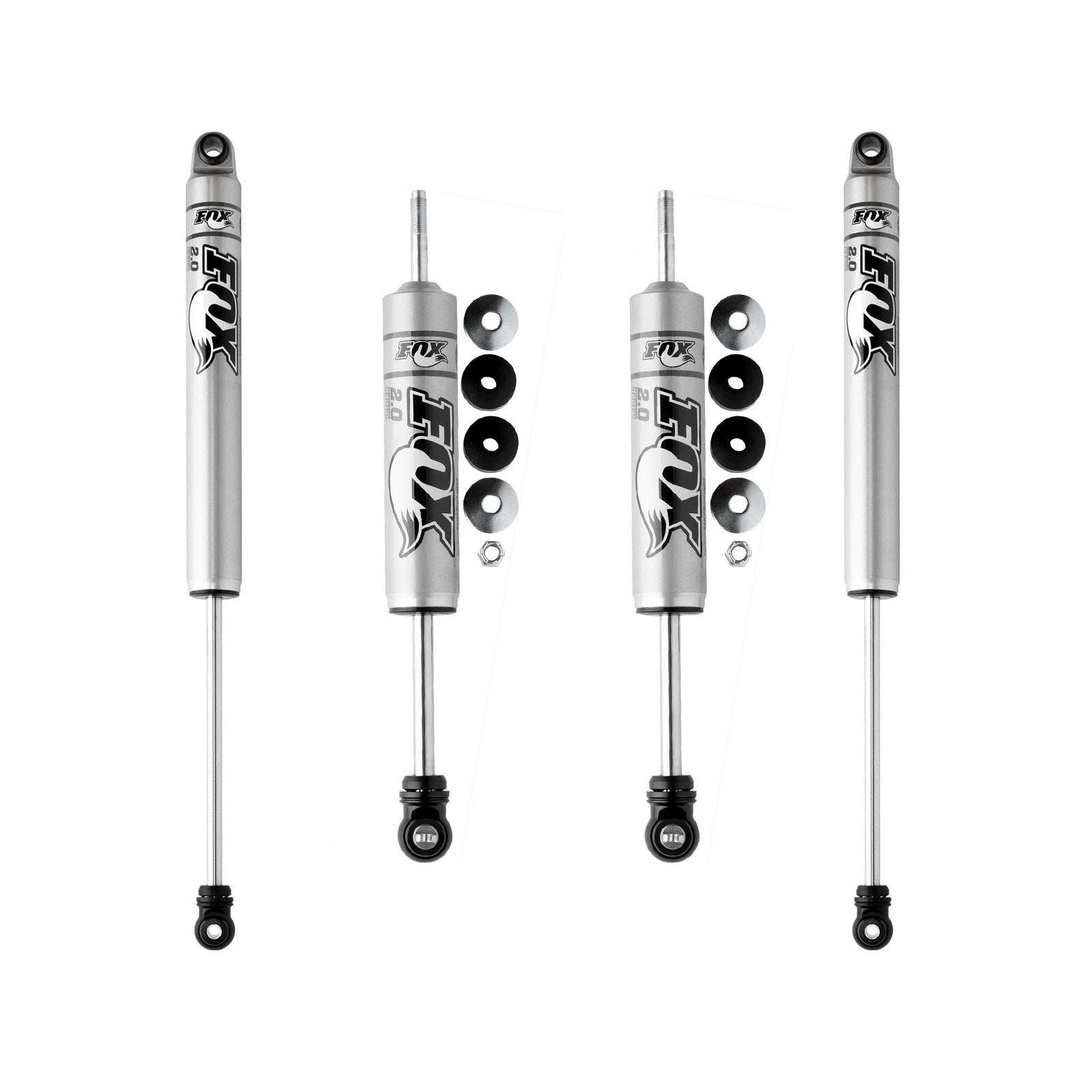 Fox 2.0 Performance Series Shocks Set w/0-3" lift - 1998-2013 Ford Ranger RWD w/Coils