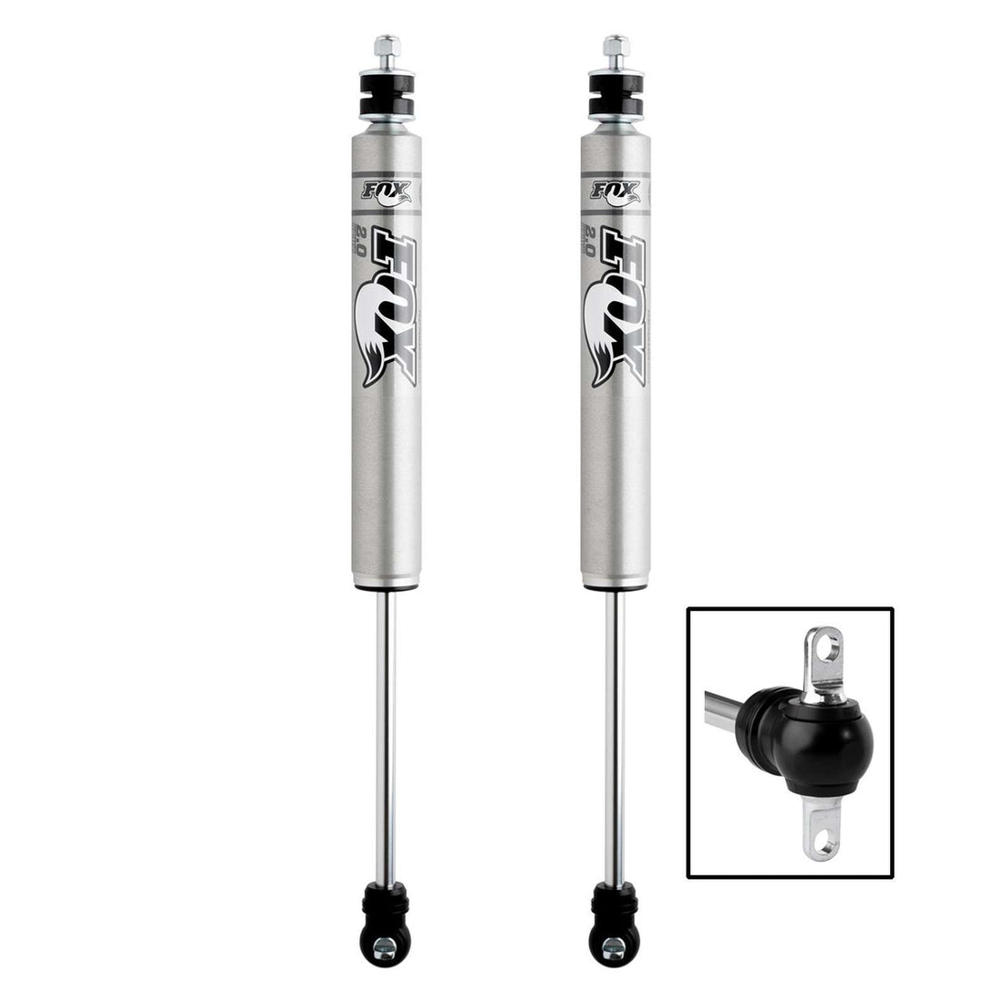 Fox 2.0 Performance Series Shocks Front Pair w/0-3" lift - 1998-2013 Ford Ranger RWD w/Coils