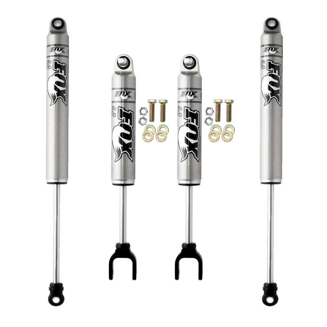 FOX 2.0 Perf Series Shocks Set w/0-1" lift - 2011-2019 GMC Sierra 3500 HD 4WD RWD