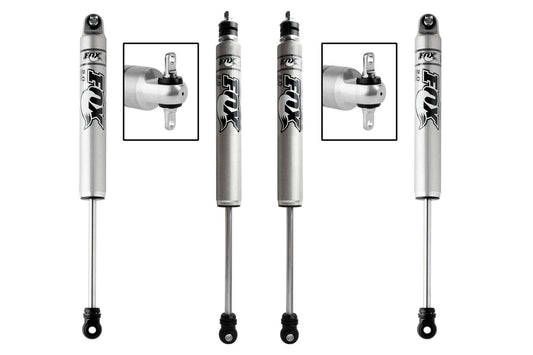 FOX 2.0 Perf Series Shocks Set w/0-1" lift - 2007-2018 Jeep Wrangler JK 4WD RWD