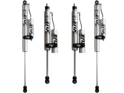 FOX 2.0 Perf Series Shocks w/ Reservoir Set w/0-1" lift - 2001-2006 Chevrolet Silverado 3500 4WD RWD