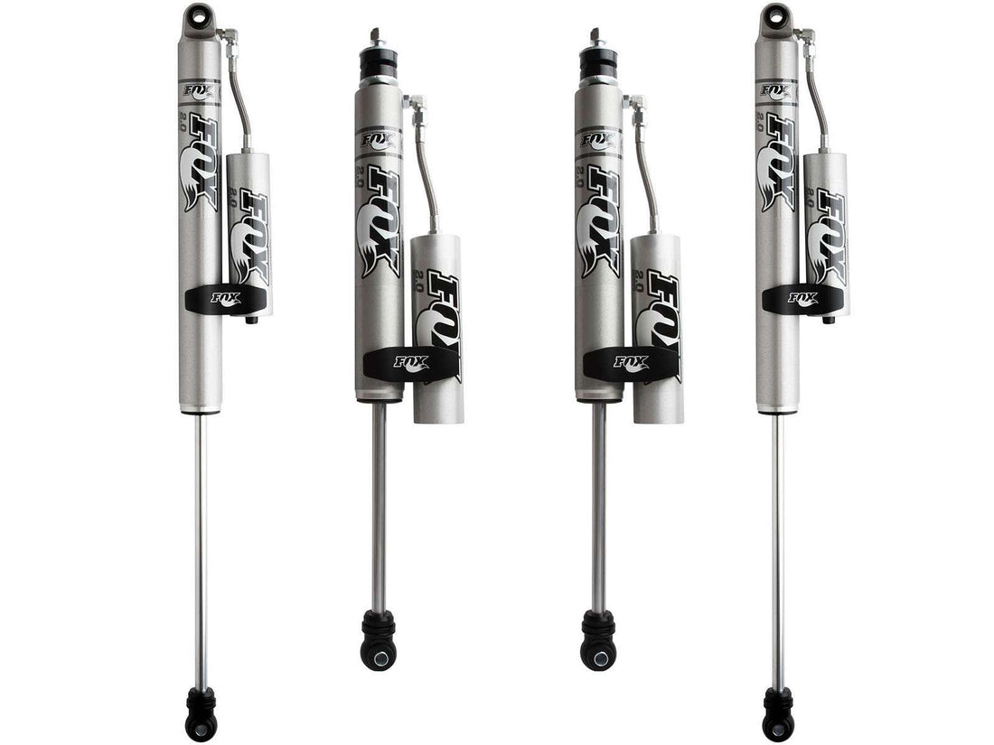 FOX 2.0 Perf Series Shocks w/ Reservoir Set w/4-6" lift - 2001-2007 GMC Sierra 1500 HD 4WD RWD