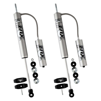 FOX 2.0 Perf Series Shocks w/ Reservoir Front Pair w/0-1" lift - 2001-2010 Chevrolet Silverado 2500 HD 4WD RWD
