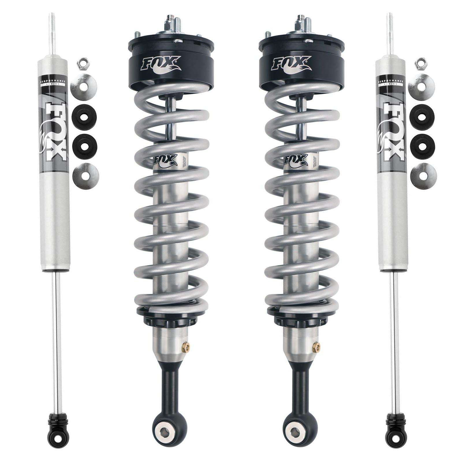 Fox 2.0 Performance Series Coilovers & Shocks Set - 2005-2023 Toyota Tacoma 4WD RWD 6 Lug