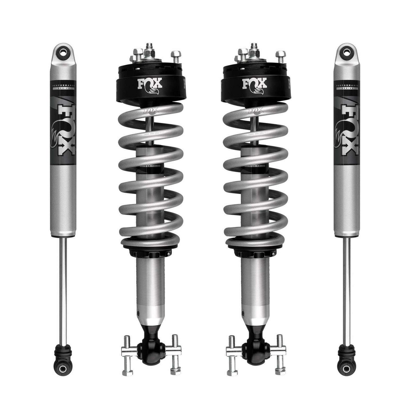 Fox 2.0 Performance Series Coilovers & Shocks Set w/0-3" lift - 2024+ Ford Ranger 4WD RWD
