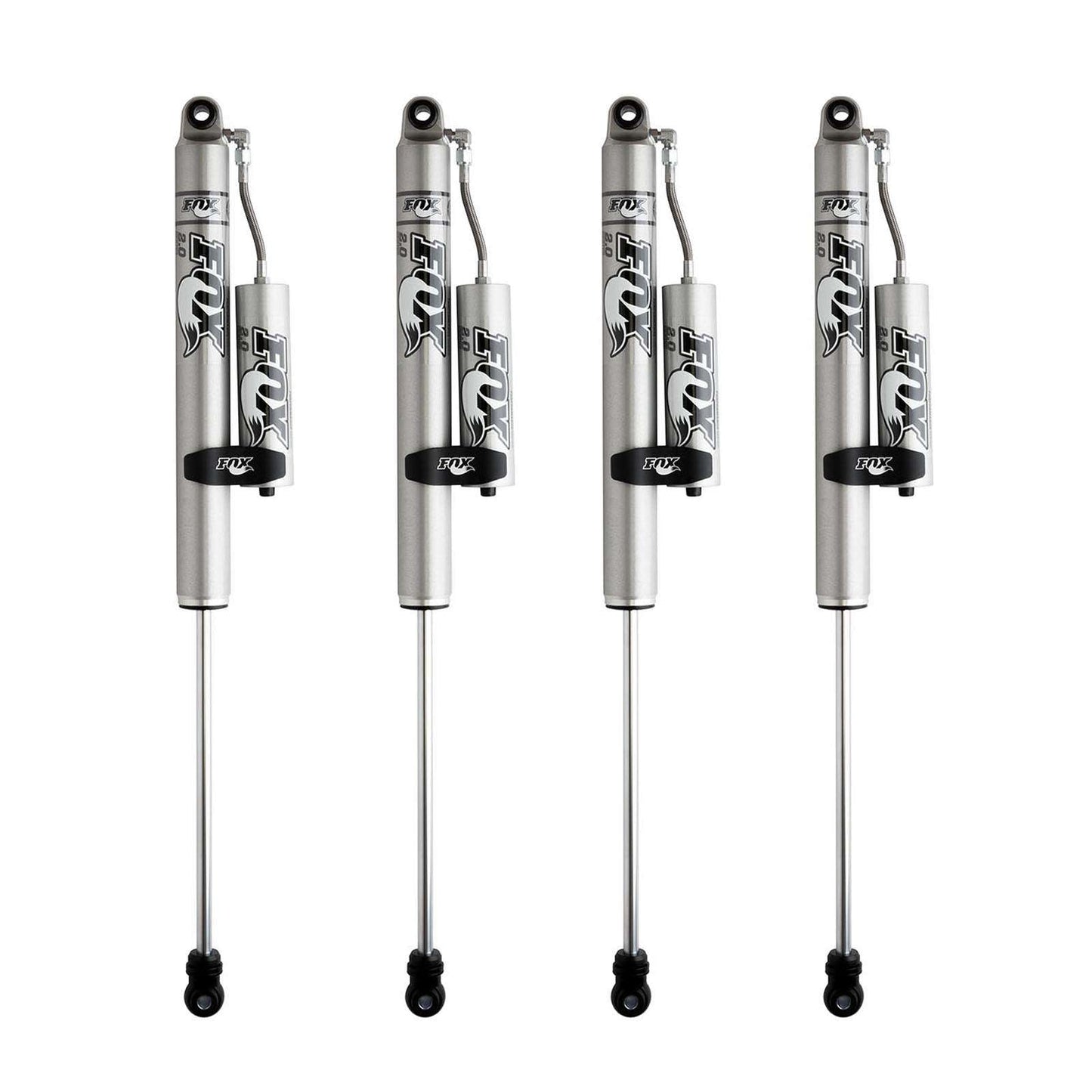 Fox 2.0 Performance Series Shocks w/ Reservoir Set - 1999-2004 Ford F-550 Super Duty 4WD RWD