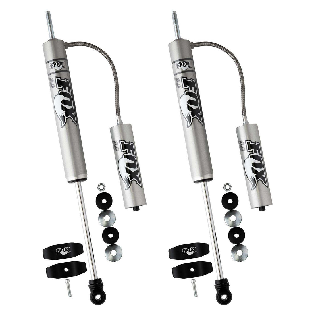 FOX 2.0 Perf Series Shocks w/ Reservoir Front Pair w/0-1.5" lift - 2017-2024 Ford F-350 Super Duty 4WD