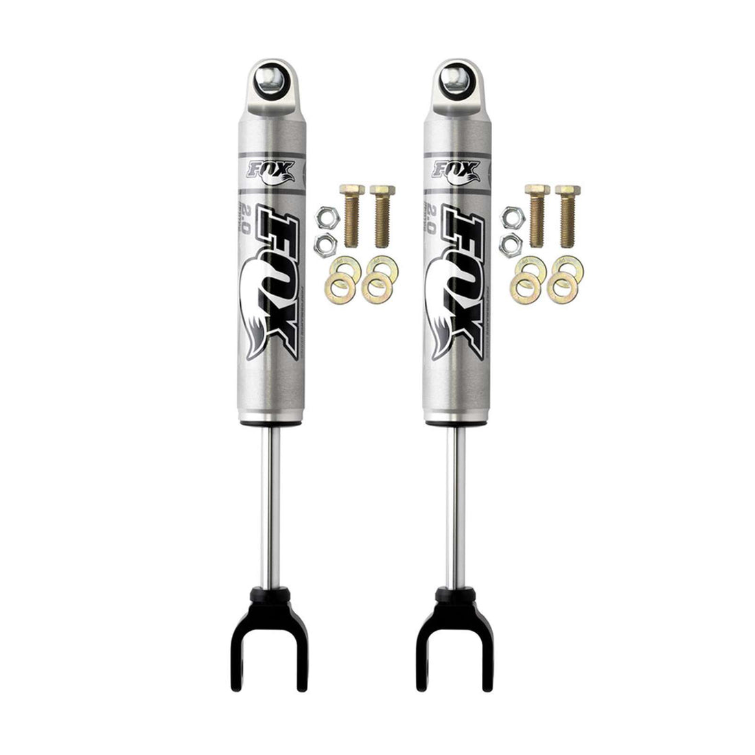 FOX 2.0 Perf Series Shocks Front Pair w/4-6" lift - 2011-2021 Chevrolet Silverado 2500 HD 4WD RWD