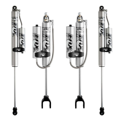 FOX 2.0 Perf Series Shocks w/ Reservoir Set w/4-6" lift - 2011-2019 Chevrolet Silverado 3500 HD 4WD RWD