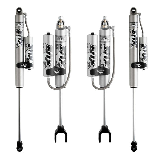 Fox 2.0 Performance Series Shocks w/ Reservoir Set w/1.5-3.5" lift - 2011-2019 Chevrolet Silverado 3500 HD