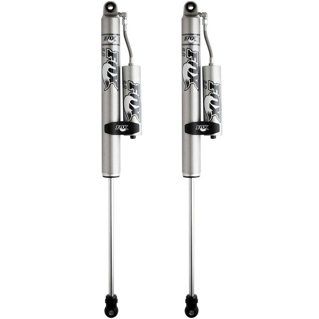 FOX 2.0 Perf Series Shocks w/ Reservoir Rear Pair w/7-10" lift - 2001-2021 GMC Sierra 2500 HD 4WD RWD