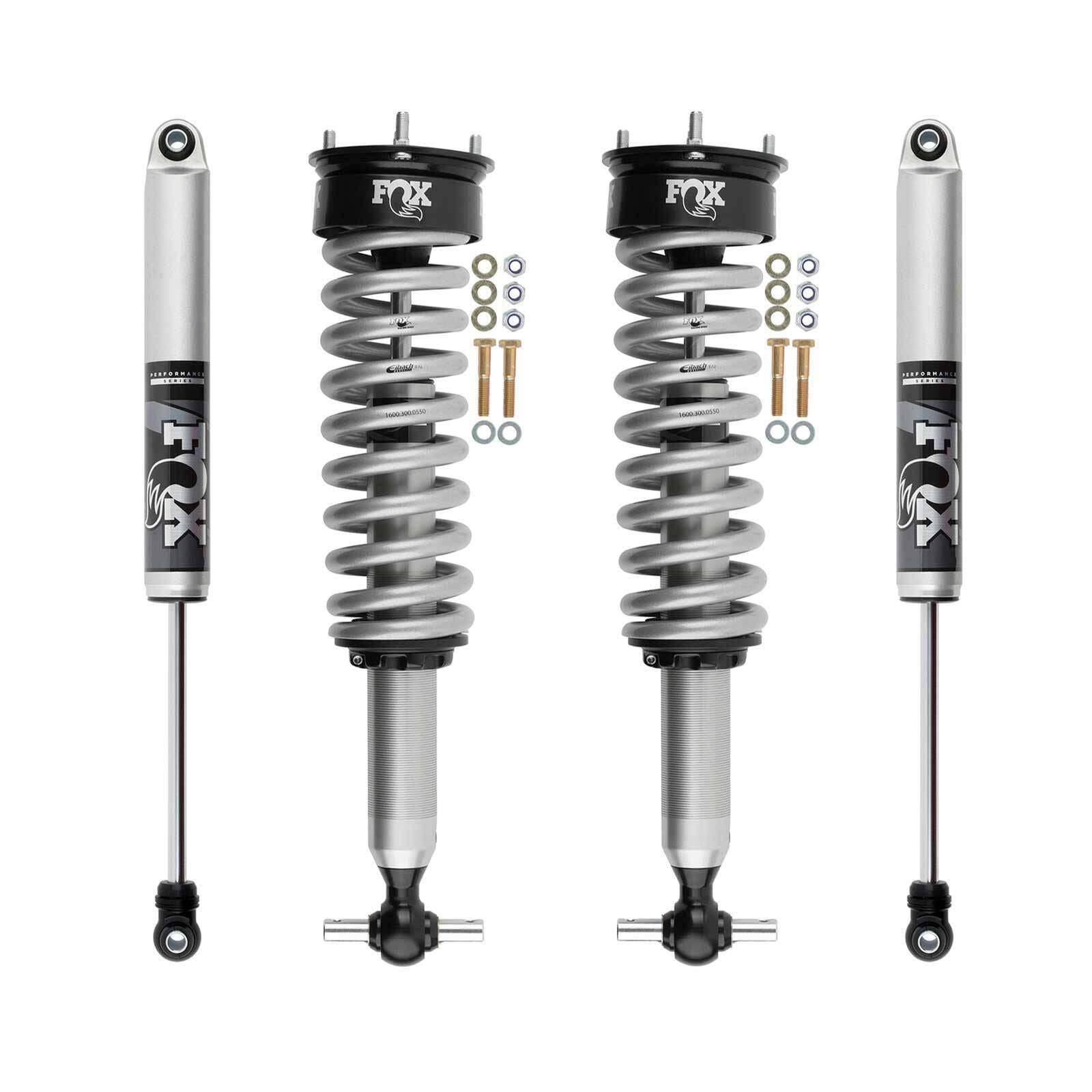 Fox 2.0 Performance Series Coilovers & Shocks Set - 2019-2024 Chevrolet Silverado 1500 4WD RWD