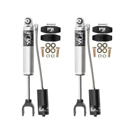 FOX 2.0 Perf Series Shocks w/ Reservoir Front Pair w/0-1" lift - 2020-2024 GMC Sierra 3500 HD 4WD RWD
