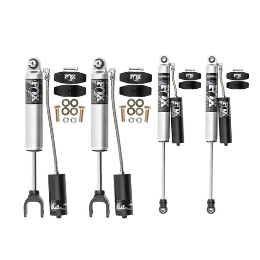 FOX 2.0 Perf Series Shocks w/ Reservoir Set w/1.5-2.5" lift - 2020-2025 Chevrolet Silverado 2500 HD