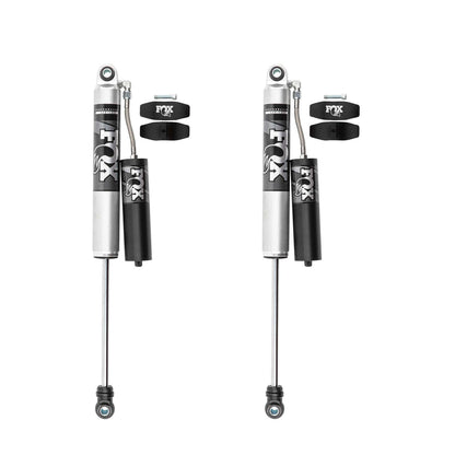 FOX 2.0 Perf Series Shocks w/ Reservoir Rear Pair w/0-1" lift - 2020-2024 Chevrolet Silverado 3500 HD