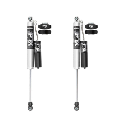 FOX 2.0 Perf Series Shocks w/ Reservoir Rear Pair w/0-1" lift - 2020-2024 GMC Sierra 3500 HD 4WD RWD