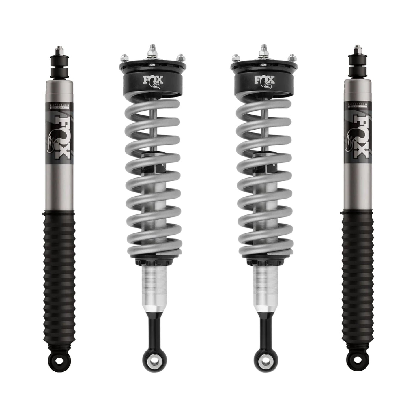 Fox 2.5 Performance Series Coilovers + Rear Shocks Set w/0-2.25" lift - 2024-2026 Toyota Land Cruiser 250 4WD RWD Standard Tune