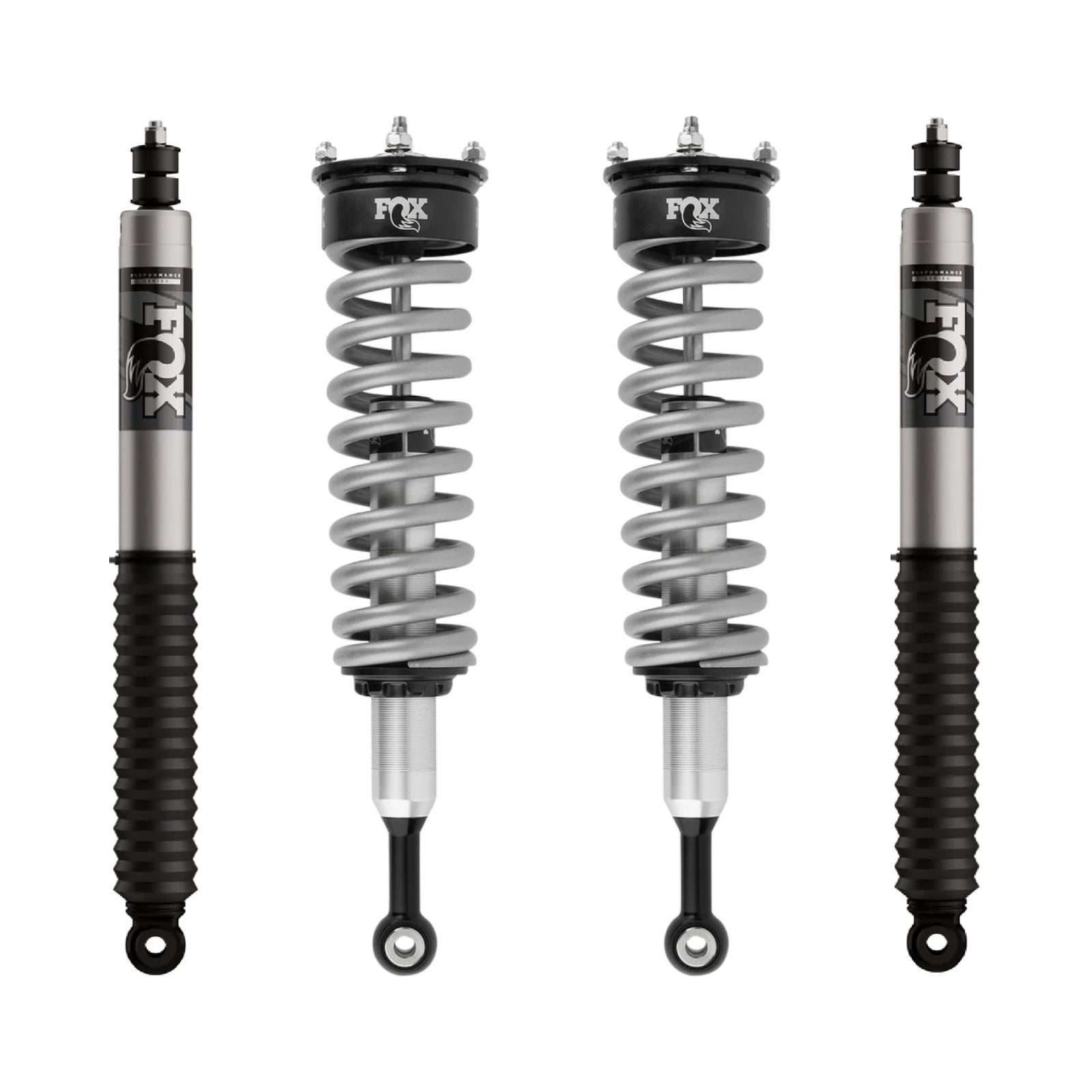 Fox 2.5 Performance Series Coilovers + Rear Shocks Set w/0-2.25" lift - 2025-2026 Toyota 4Runner 4WD RWD HD Tune