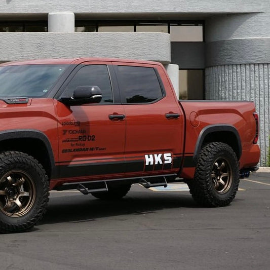 HKS Legamax Trail Master Exhaust (Axleback) - Toyota Tundra Crewmax 5.5Ft Bed 2022+