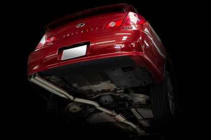 ISR IS-EPDUAL-G35S03 Dual Tip Exhaust For Infiniti G35 RWD Sedan (03-04)