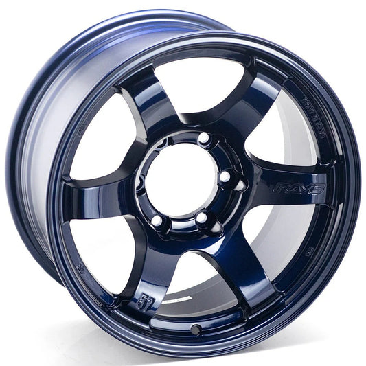 Gram Lights 57DR-X 17x8.5 +0 6x139.7 Eternal Blue Pearl-WheelFlip