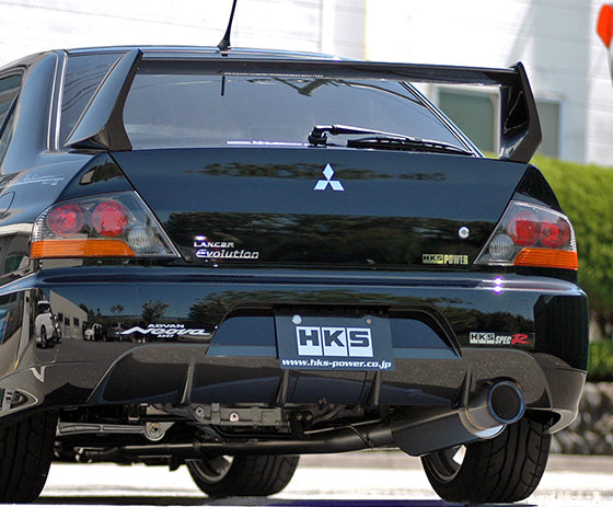 HKS Hi-Power Spec R Exhaust - Mitsubishi Lancer Evolution IX MR 03-06