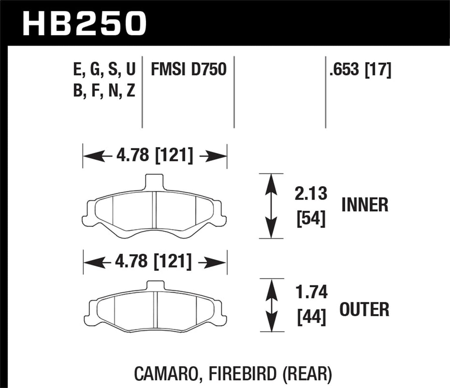 Hawk 97-02 Ford Escort (Inc. LX/Sport) / 94-03 Mazda Miata DTC-60 Race Rear Brake Pads (D636)