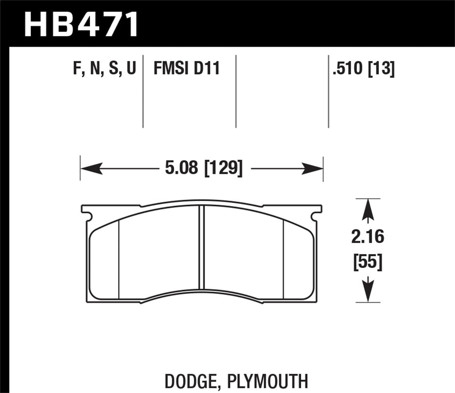 Hawk 65-80 Triumph Spitfire (MKIII/MKIV) DTC-70 Race Front Brake Pads
