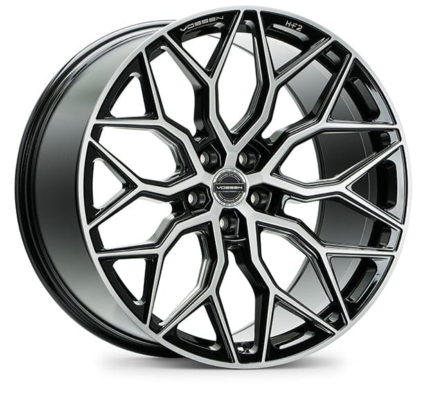 Vossen HF2 24" 5x130 Brushed Gloss Black