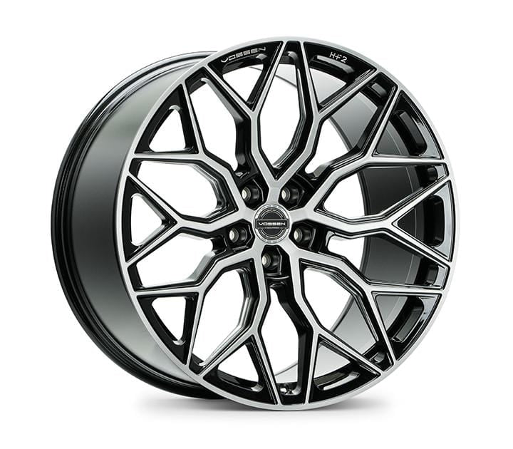 Vossen HF2 20" 5x114.3 Brushed Gloss Black
