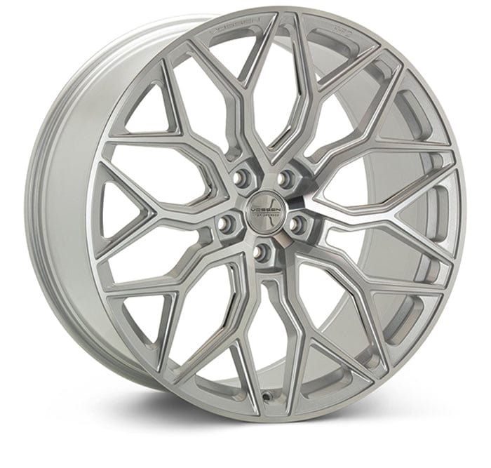 Vossen HF2 22" 5x120 Silver Polished